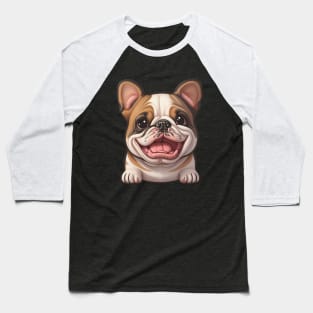 French-Bulldog puppy Baseball T-Shirt